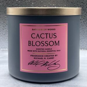 Bath & Body Works Cactus Blossom 3 Wick Candle